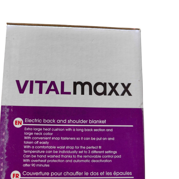 VITALmaxx – електрическа възглавница за гръб и рамене 2 — 4sales VITALmaxx – електрическа възглавница за гръб и рамене 2