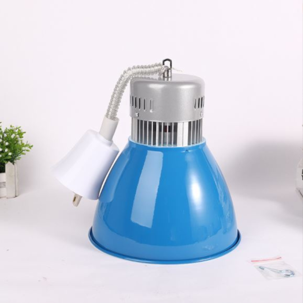 LED висяща лампа DL219B – 30W топла светлина за плотове, острови и витрини (Ø250×H280 мм, синя) 6