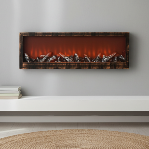 Изкуствена LED камина 24'' – уют и пламък без дим и поддръжка SP26 5