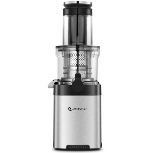 Сокоизстисквачка AMZCHEF ZM1902 с фин двуслоен филтър – повече сок, по-малко шум и нула капки 7