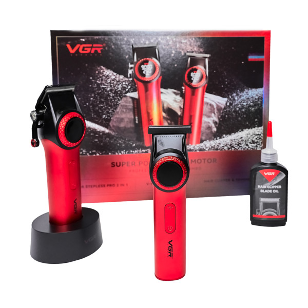 Професионален комплект за бръснене VGR V-001PRO и V-977 – максимална прецизност и мощност в едно 2