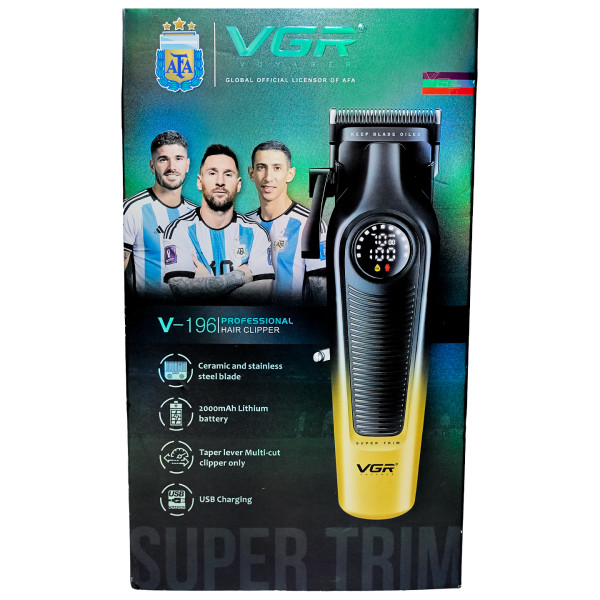 Професионална машинка за подстригване VGR V-196 – Прецизност, удобство и стил в едно устройство