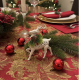 Коледни играчки за елха „Winter White Elegance“ – луксозни висящи декорации с натурален завършек и скандинавски стил 2