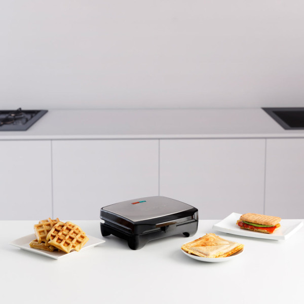 Сандвич-мейкър 3 в 1 Taurus Miami Premium 8 — 4sales Сандвич-мейкър 3 в 1 Taurus Miami Premium 8