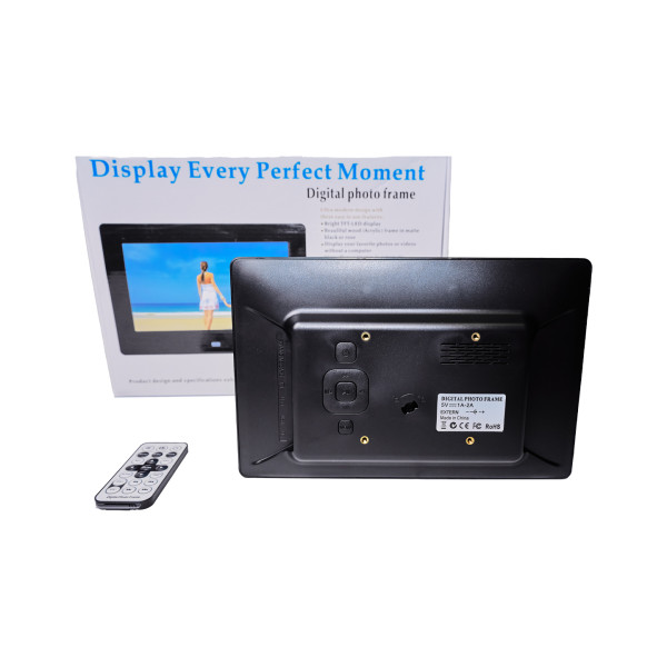 Дигитална фото рамка – 10 инча LCD екран 1024 x 600 px часовник аларма и календар FOTORAM10 3