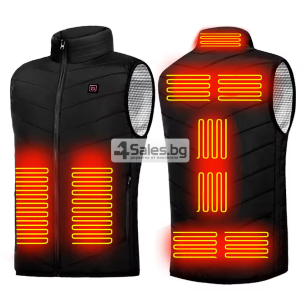 Електрически отопляем елек за зимния период с USB захранване - Unisex 7