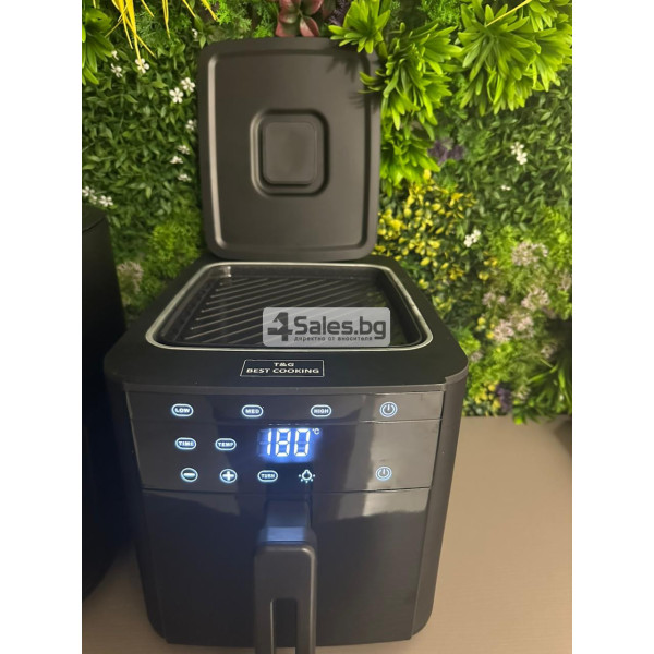Air Fryer 32852A  Двоен 2×4.3L + top grill - 1500W (NEW) 4