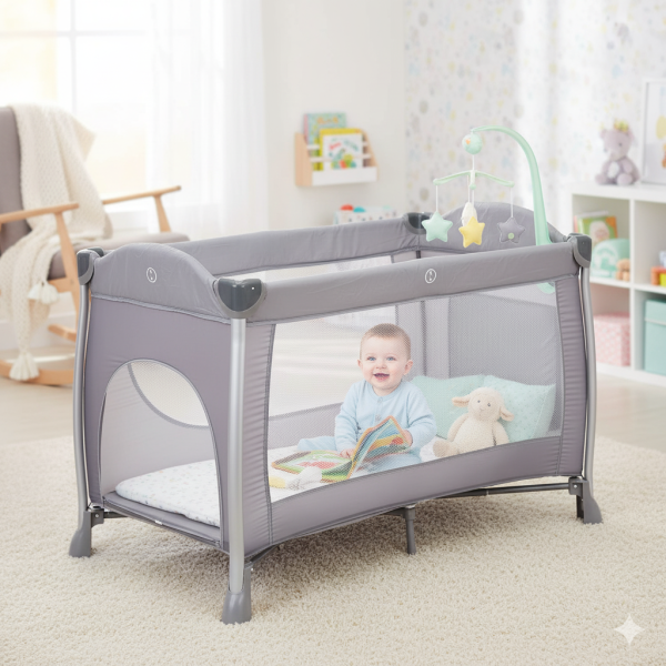 Детска кошара Zizito doris на 2 нива 1