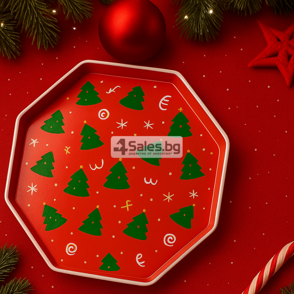Практична Коледна табла с елхички