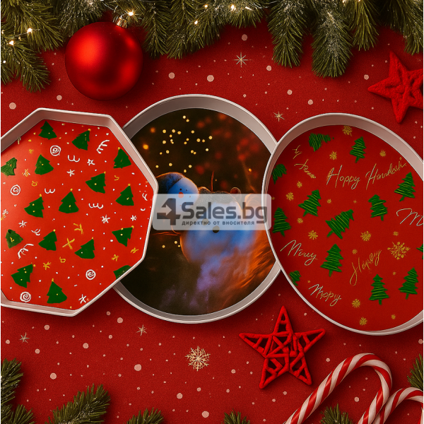 Практична Коледна табла с елхички