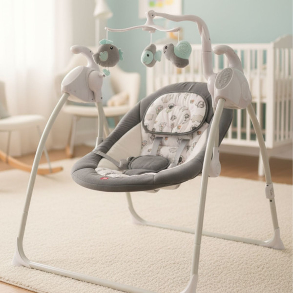 Електрическа люлка за бебе Zizito Hana 9