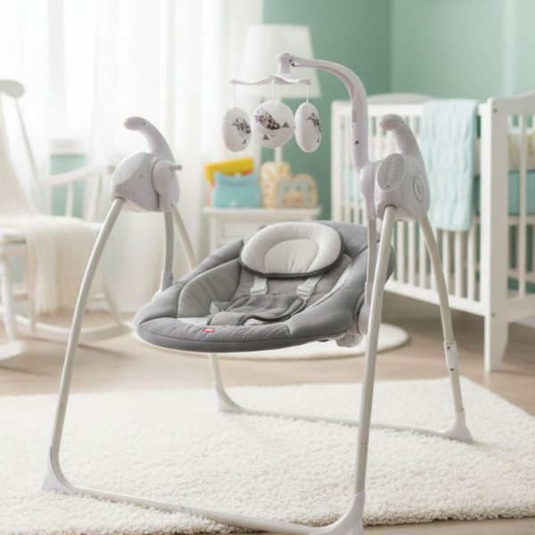 Електрическа люлка за бебе Zizito Hana 4