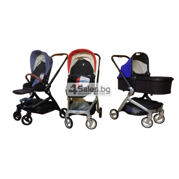 Бебешка количка 3 в 1, Zizito Harmony Lux
