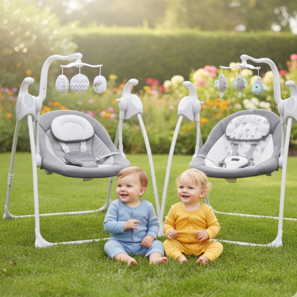 Електрическа люлка за бебе Zizito Hana 2