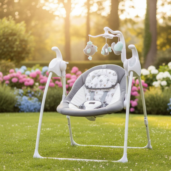 Електрическа люлка за бебе Zizito Hana