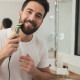 Акумулаторна самобръсначка Oliver Voltz OV51812C, 5W, USB зареждане, батерия 300mAh и подвижно острие 4 — 4sales Акумулаторна самобръсначка Oliver Voltz OV51812C, 5W, USB зареждане, батерия 300mAh и подвижно острие 4