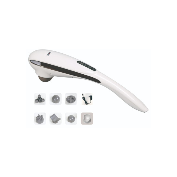 Ръчен масажор Oliver Voltz OV56520A – 12W, 4 режима, 5 нива на интензивност и 5 сменяеми глави