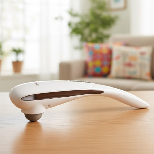 Ръчен масажор Oliver Voltz OV56520A – 12W, 4 режима, 5 нива на интензивност и 5 сменяеми глави 6