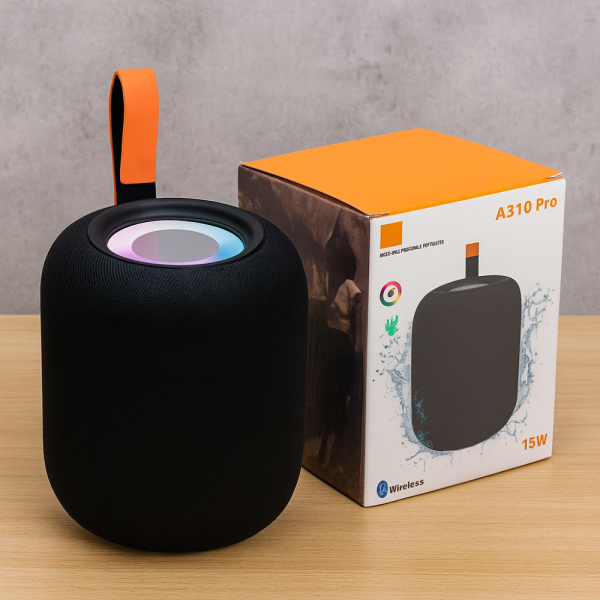 Преносима колонка A310 Pro, FM Bluetooth USB AUX Micro SD, Водоустойчива 2 — 4sales Преносима колонка A310 Pro, FM Bluetooth USB AUX Micro SD, Водоустойчива 2