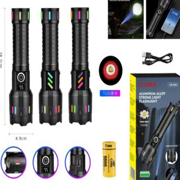 Фенер от алуминиева сплав с мощна светлина