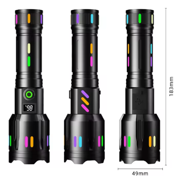 Фенер от алуминиева сплав с мощна светлина 7