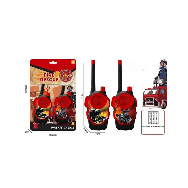 Детски уоки - токи комплект Fire Rescue