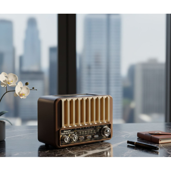 Преносимо ретро радио с кристално ясен звук и много функции FRADIO16 3