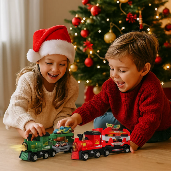 Трансформиращ влак и писта 2 в 1 1