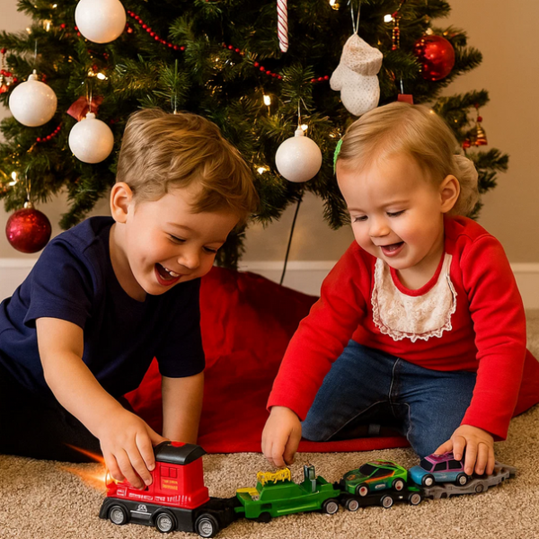 Трансформиращ влак и писта 2 в 1 2