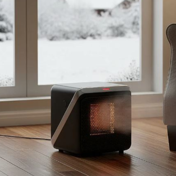 Отоплителна печка с вентилатор Rosberg R51970K, 500W – компактно решение за бързо затопляне и безопасен комфорт