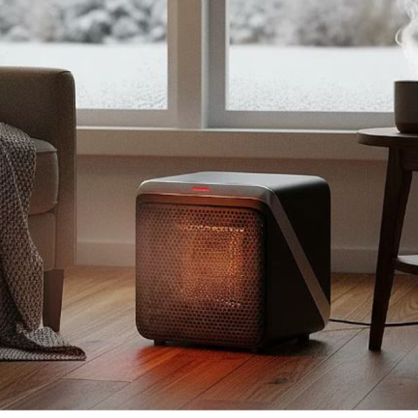 Отоплителна печка с вентилатор Rosberg R51970K, 500W – компактно решение за бързо затопляне и безопасен комфорт