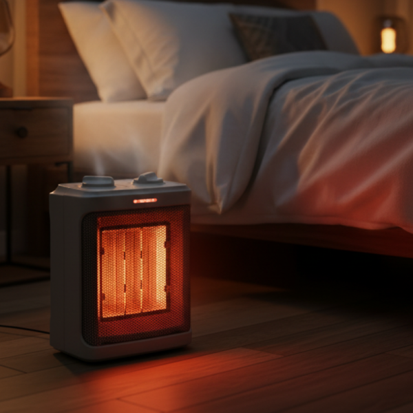 Отоплителна печка с вентилатор PTC Voltz OV51970H, 1500W – моментална, равномерна топлина и надеждна защита за дома 2 — 4sales Отоплителна печка с вентилатор PTC Voltz OV51970H, 1500W – моментална, равномерна топлина и надеждна защита за дома