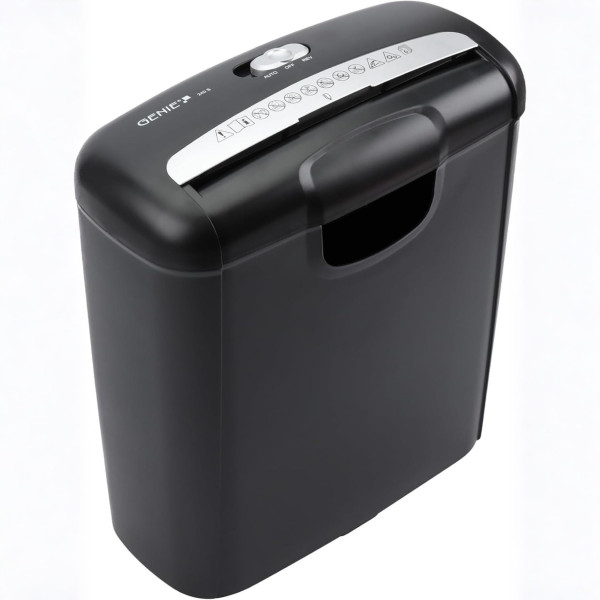 Професионален шредер за документи Genie 240S за унищожаване на документи, хартия и кредитни карти с 10-литров контейнер 6
