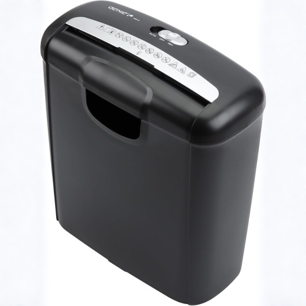 Професионален шредер за документи Genie 240S за унищожаване на документи, хартия и кредитни карти с 10-литров контейнер