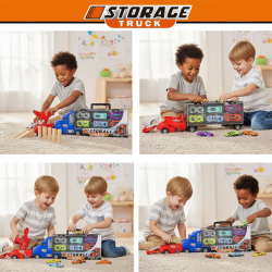 Камион за съхранение - автовоз с колички STORAGE TRUCK - 882355 — 4sales Камион за съхранение - автовоз с колички STORAGE TRUCK - 882355