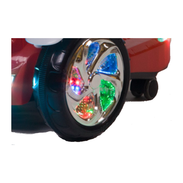 Детска електрическа кола с LED светлини 6