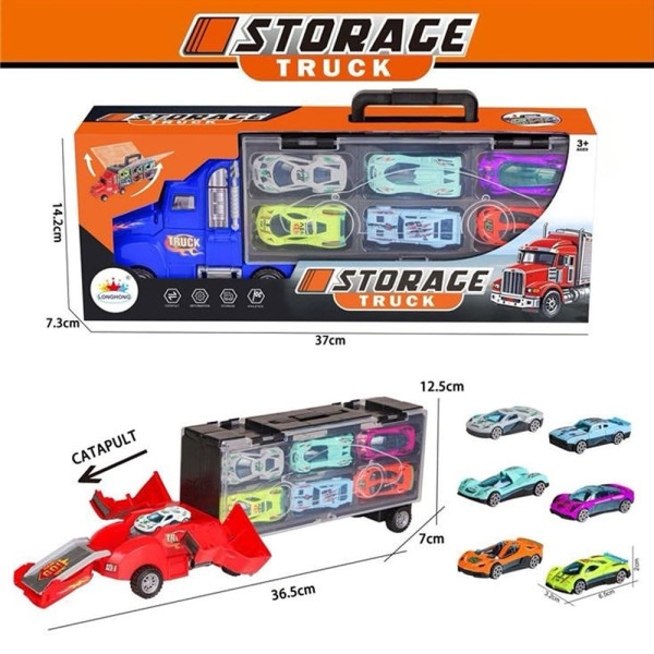 Камион за съхранение - автовоз с колички STORAGE TRUCK - 882355 4 — 4sales Камион за съхранение - автовоз с колички STORAGE TRUCK - 882355