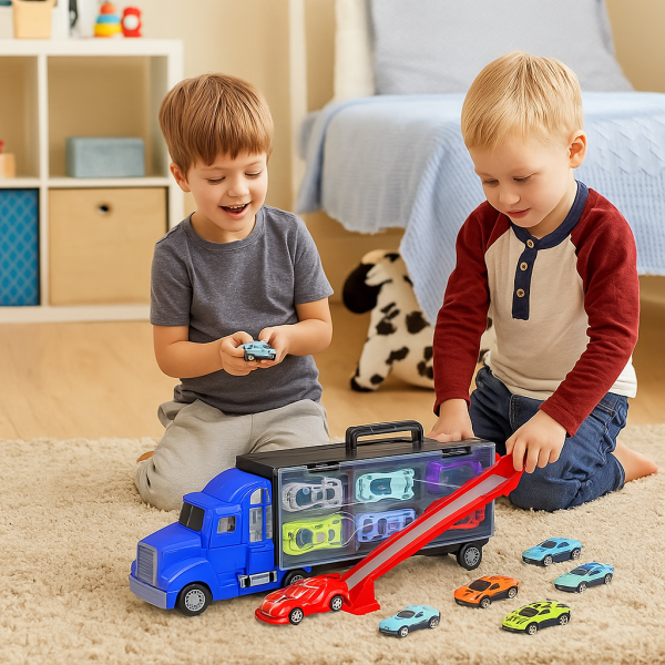 Камион за съхранение - автовоз с колички STORAGE TRUCK - 882355 6 — 4sales Камион за съхранение - автовоз с колички STORAGE TRUCK - 882355 6