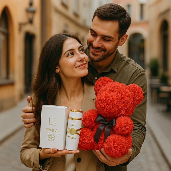 Избери своя любим арабски парфюм YARA + подарък мече от рози 5