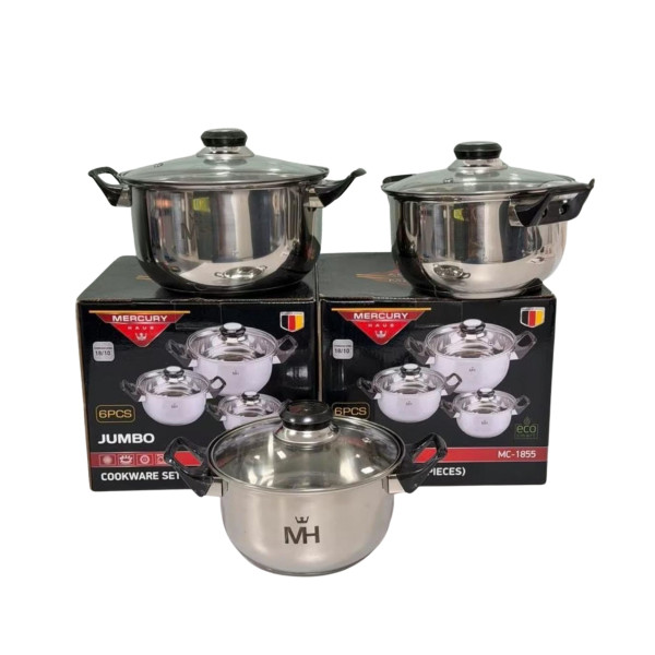 Комплект тенджери MC1855 – 6 части за подредена кухня и готвене без излишен хаос 6 — 4sales Комплект тенджери MC1855 – 6 части за подредена кухня и готвене без излишен хаос