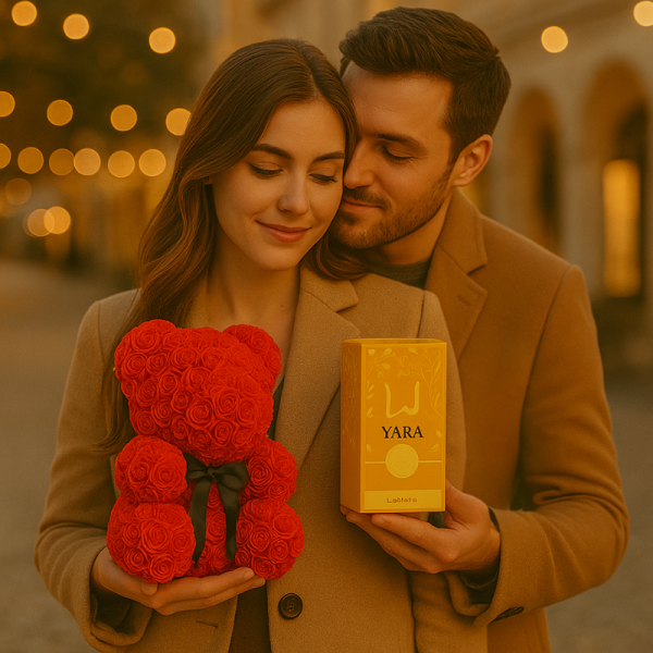 Избери своя любим арабски парфюм YARA + подарък мече от рози