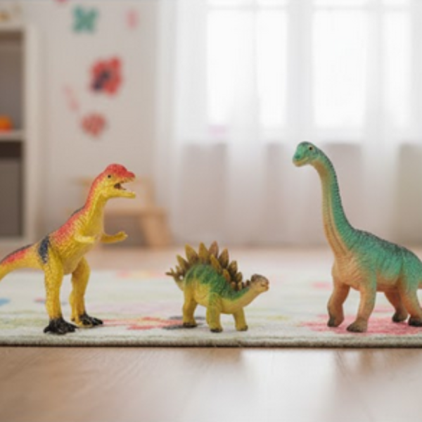 Детски комплект от 6 броя фигурки динозаври със звук – DINOSAUR ERA 3 — 4sales Детски комплект от 6 броя фигурки динозаври със звук – DINOSAUR ERA 3