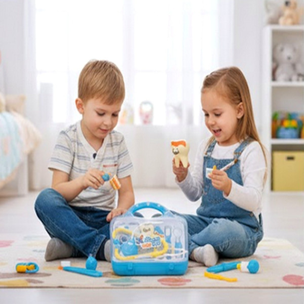 Детски зъболекарски комплект Cleaners Doctor Tooth 3