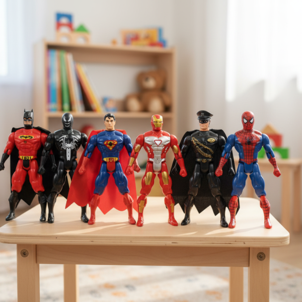 Комплект Супергерои - 6 броя Heroes Super Team