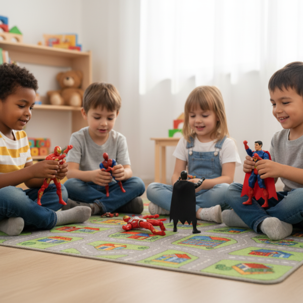 Комплект Супергерои - 6 броя Heroes Super Team 3