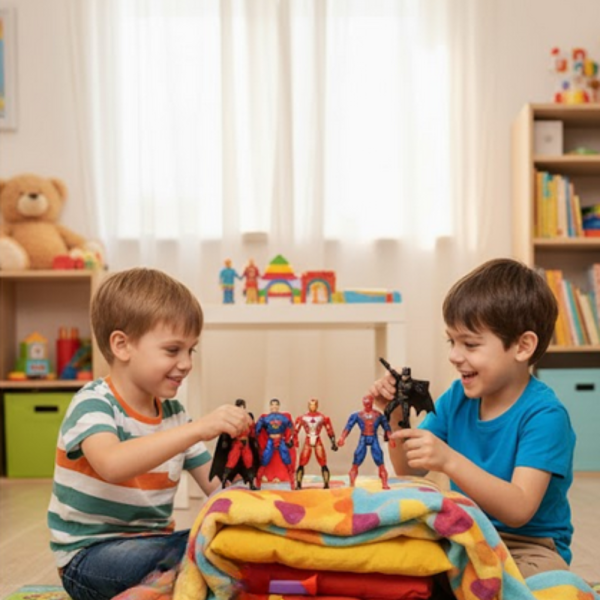 Комплект Супергерои - 6 броя Heroes Super Team