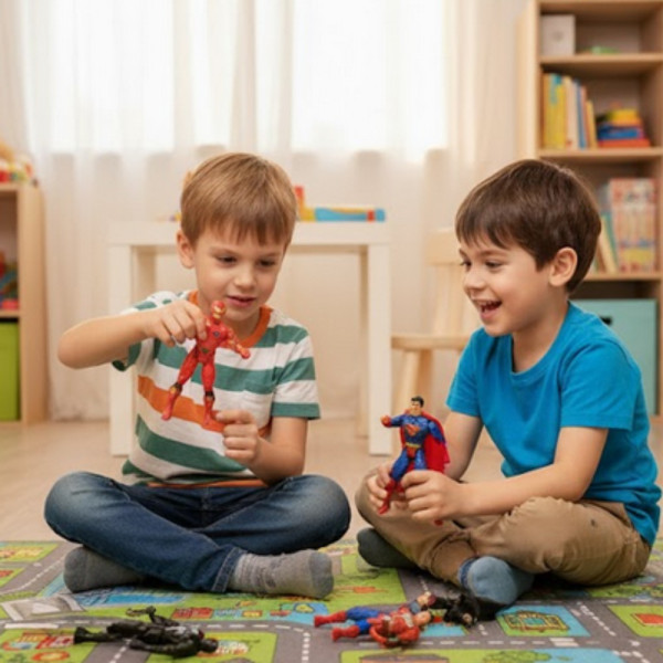 Комплект Супергерои - 6 броя Heroes Super Team