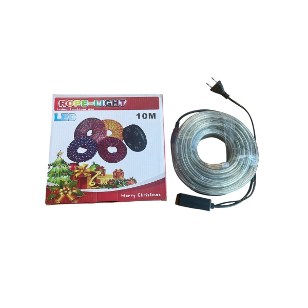 LED Коледен Маркуч за Украса 10м / 20м – Водоустойчиво Осветление за Фасади, Тераси и Градини 4