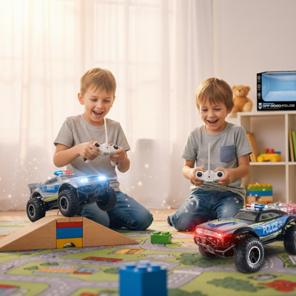 Полицейски джип OFF-ROAD POLICE - 160053 5