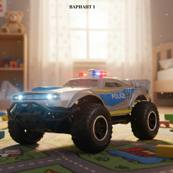 Полицейски джип OFF-ROAD POLICE - 160053 6